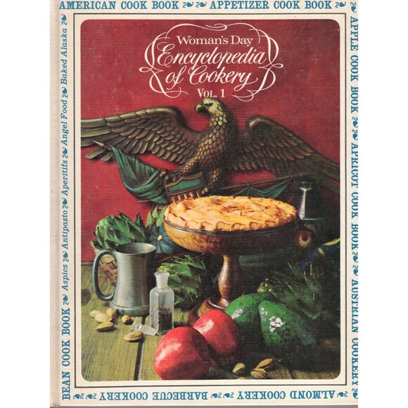 Women's Day Encyclopedia of Cookery Vol 1 1966 168 pages of recipes color photos - Picture 1 of 2